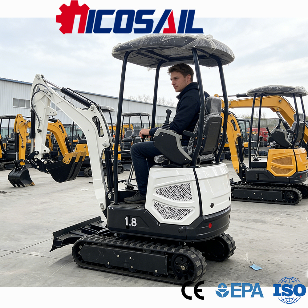 Farming Jobs - 1.8 Ton Mini Digger CE Approved