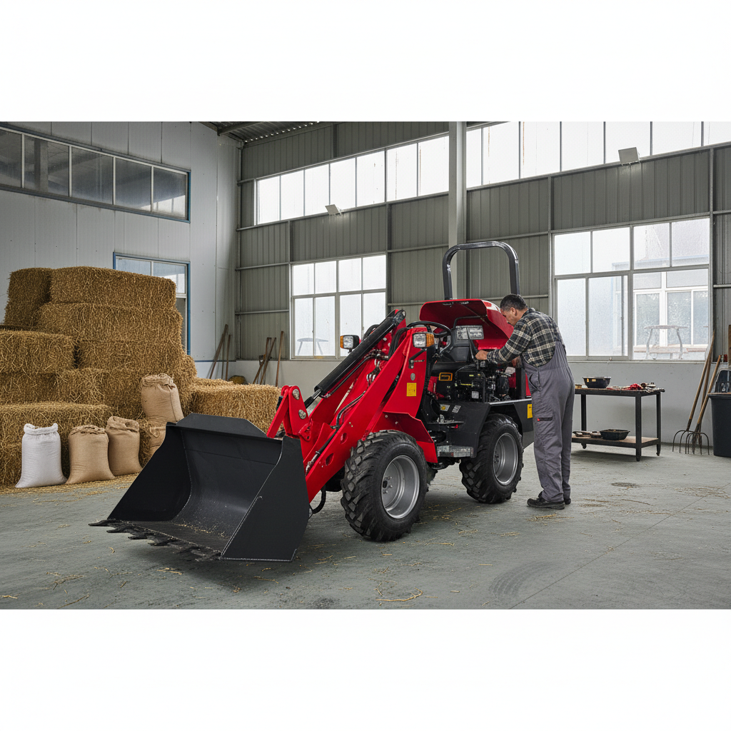 Agriculture Farming Usa - 2Ton Telescopic Arm Loader with Diesel