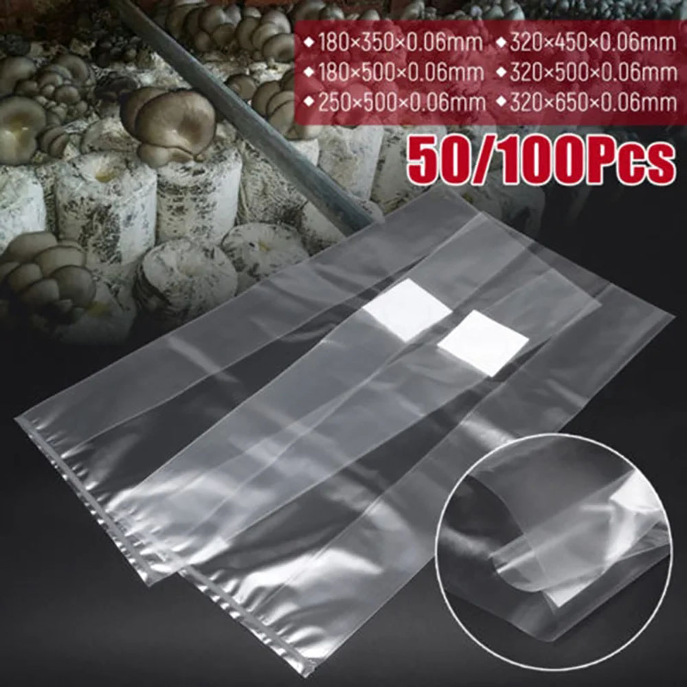 Mushroom Spawn Bag - Mushroom Spawn Grow Bag PVC Substrate