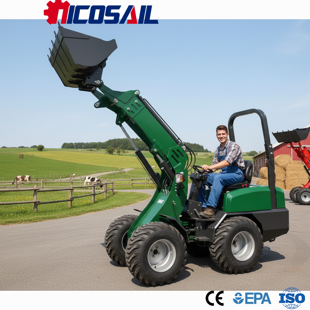 Farming Jobs - Custom KZL918 Telescopic Loader Mini Euro