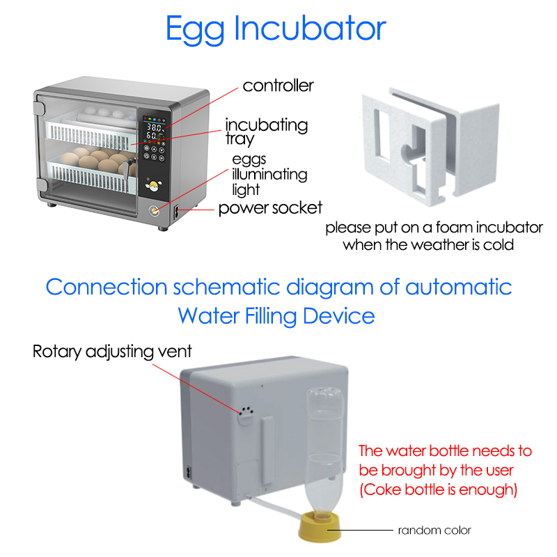 24 Eggs Full Automatic Turning - Quail Egg Incubator recensie en prijs