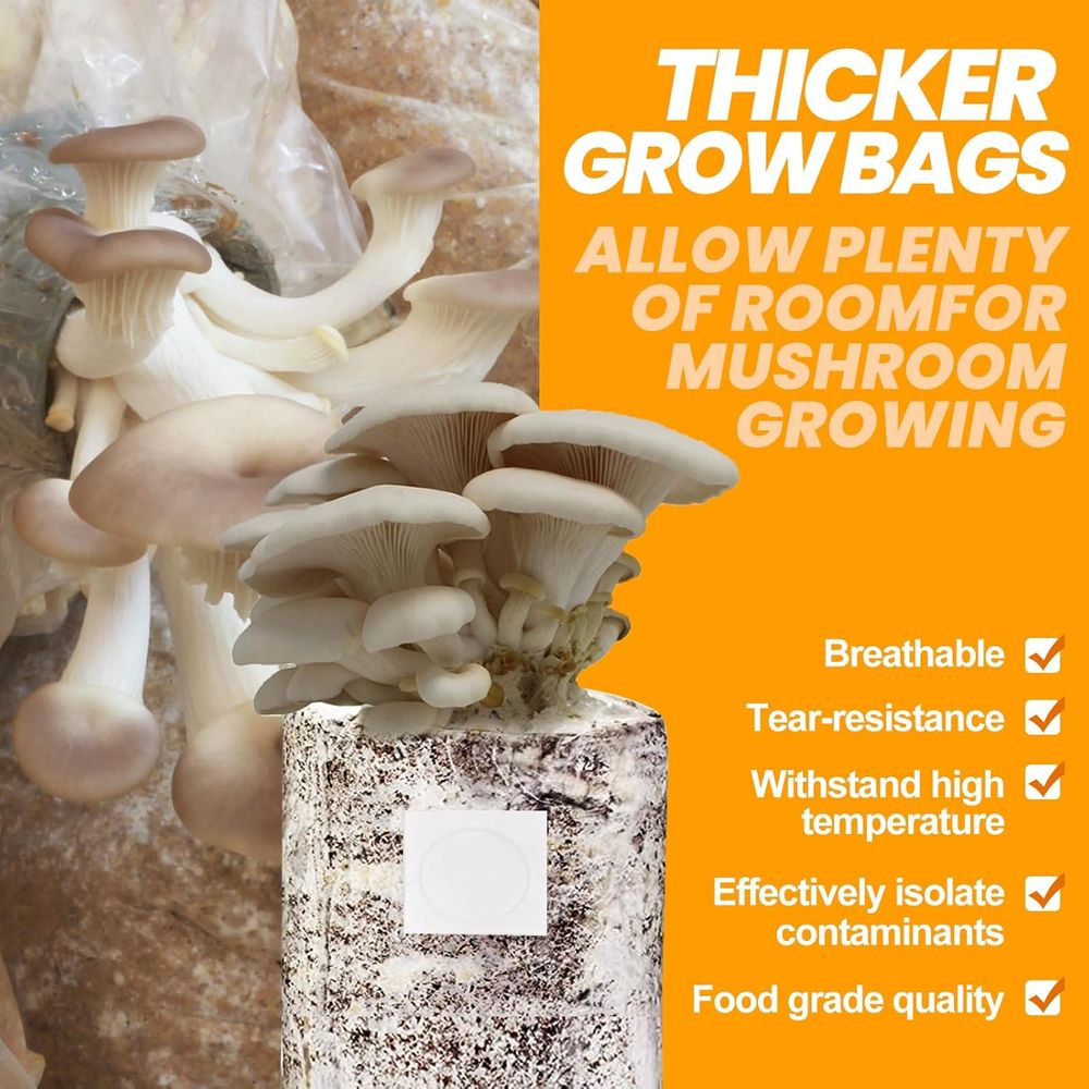 100PCS Mushroom Planting Kit - - Mushroom Spawn Bag recensie en prijs