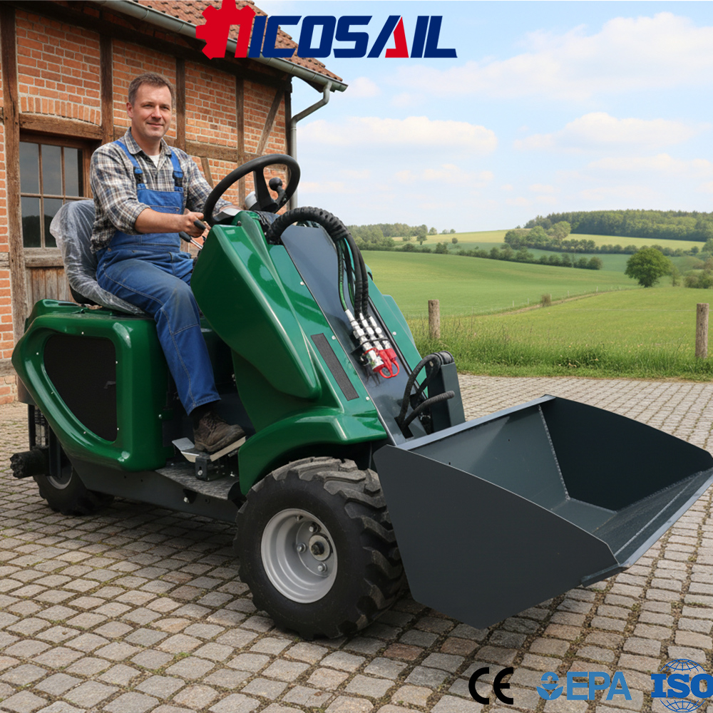 Mini 3-Wheel Skid Steer Loader - Farming Jobs recensie en prijs