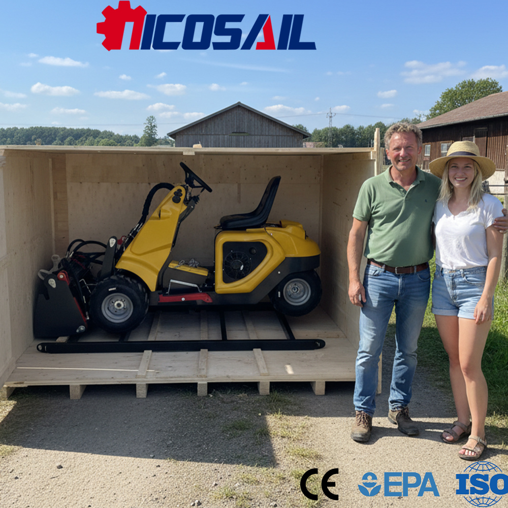 Mini 3-Wheel Skid Steer Loader - Farming Jobs recensie en prijs