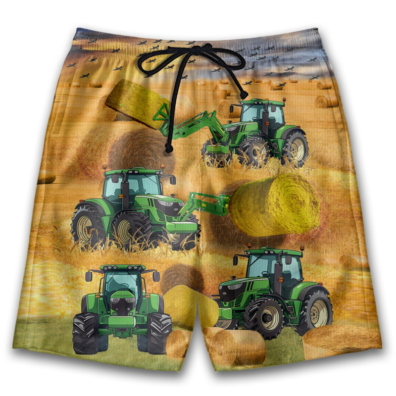 Funny Tractor 3D Print Beach S - Farming Jobs recensie en prijs