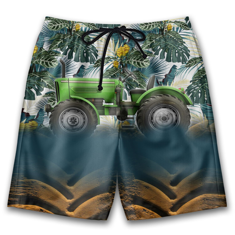 Funny Tractor 3D Print Beach S - Farming Jobs recensie en prijs