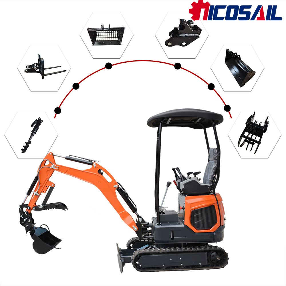 1.8Ton Mini Digger CE Approved - Farming Jobs recensie en prijs