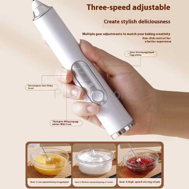 1 electric milk frother, dual  - Rice Thresher Machine recensie en prijs