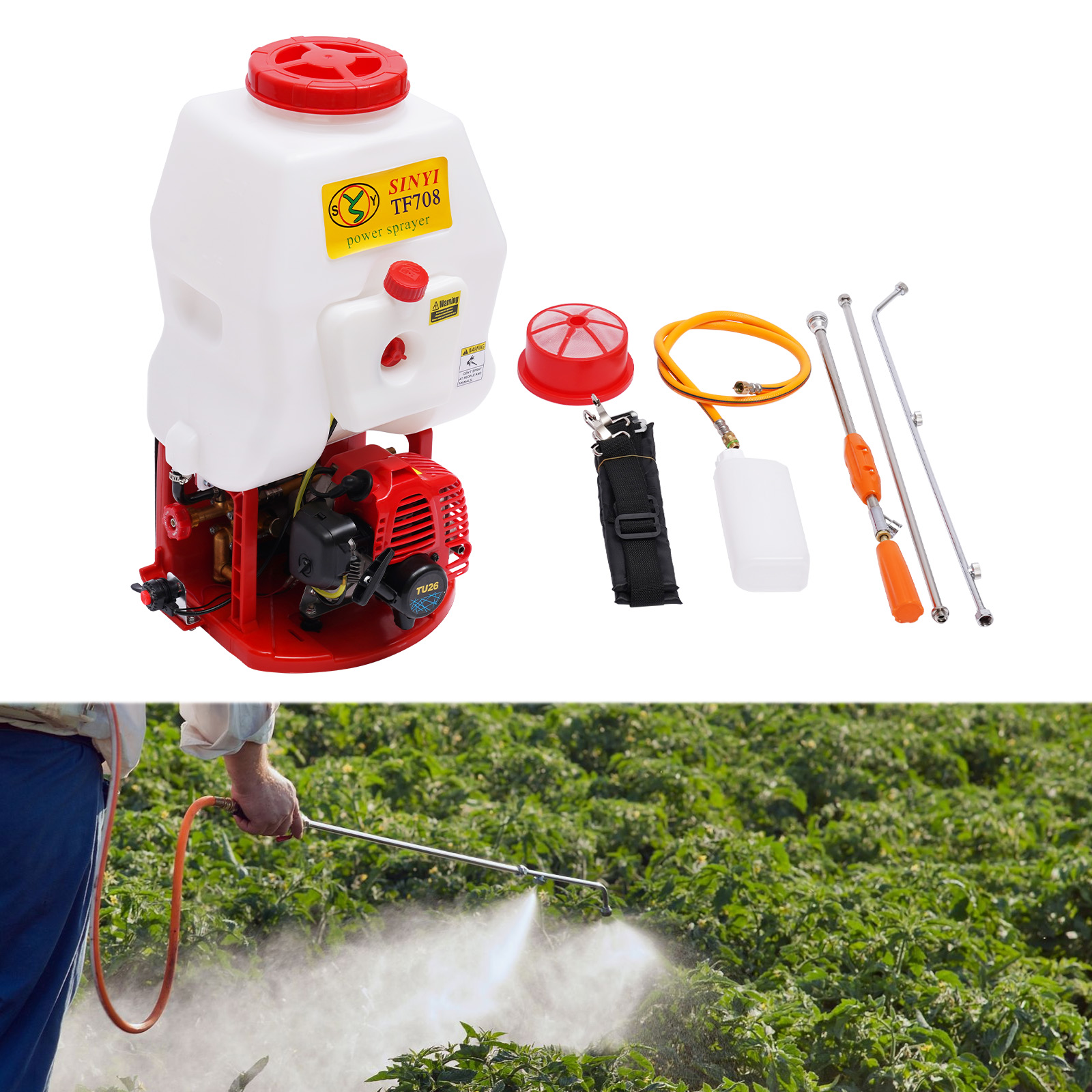 Backpack Power Sprayer 25.4cc  - Crop Sprayer Backpack recensie en prijs
