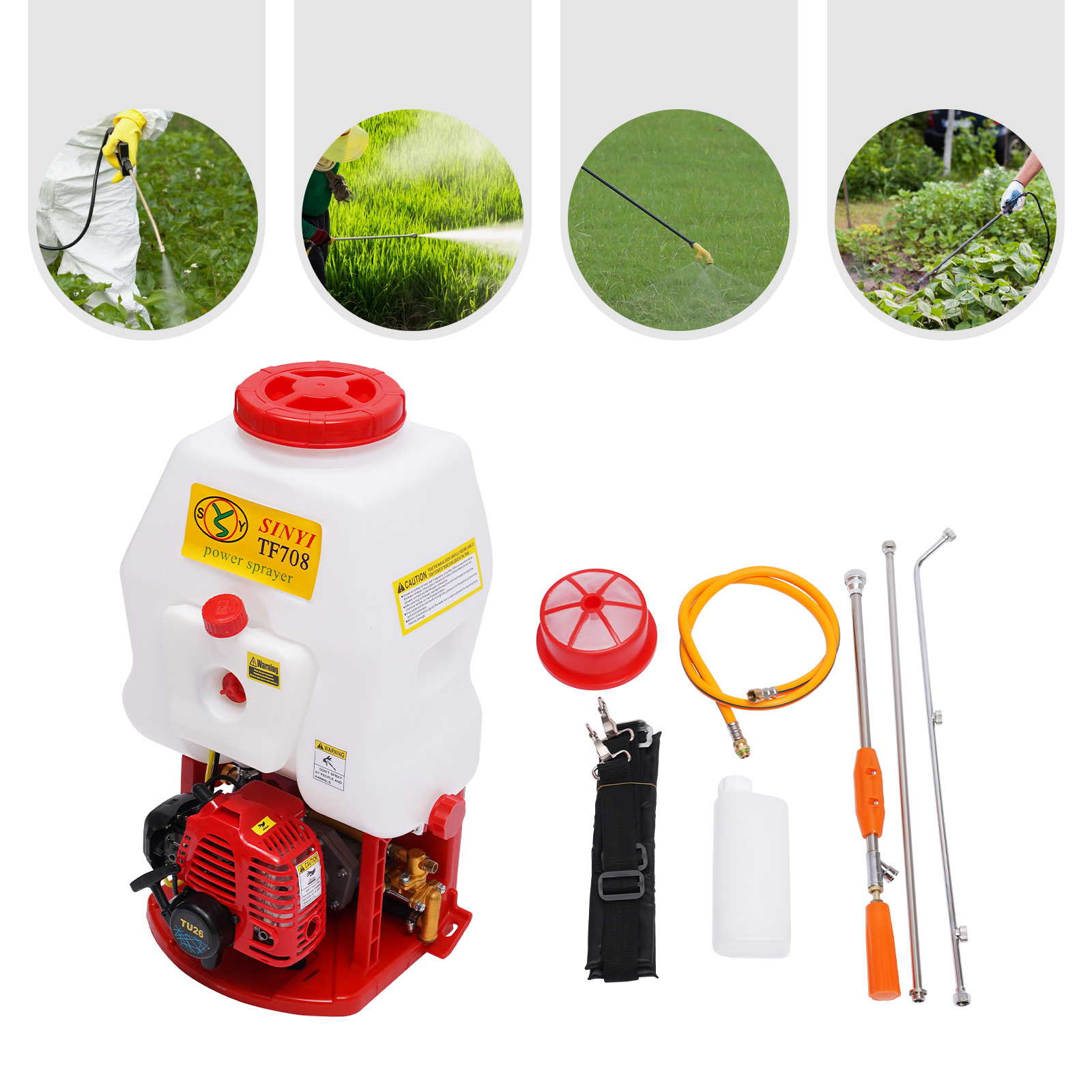 Backpack Power Sprayer 25.4cc  - Crop Sprayer Backpack recensie en prijs