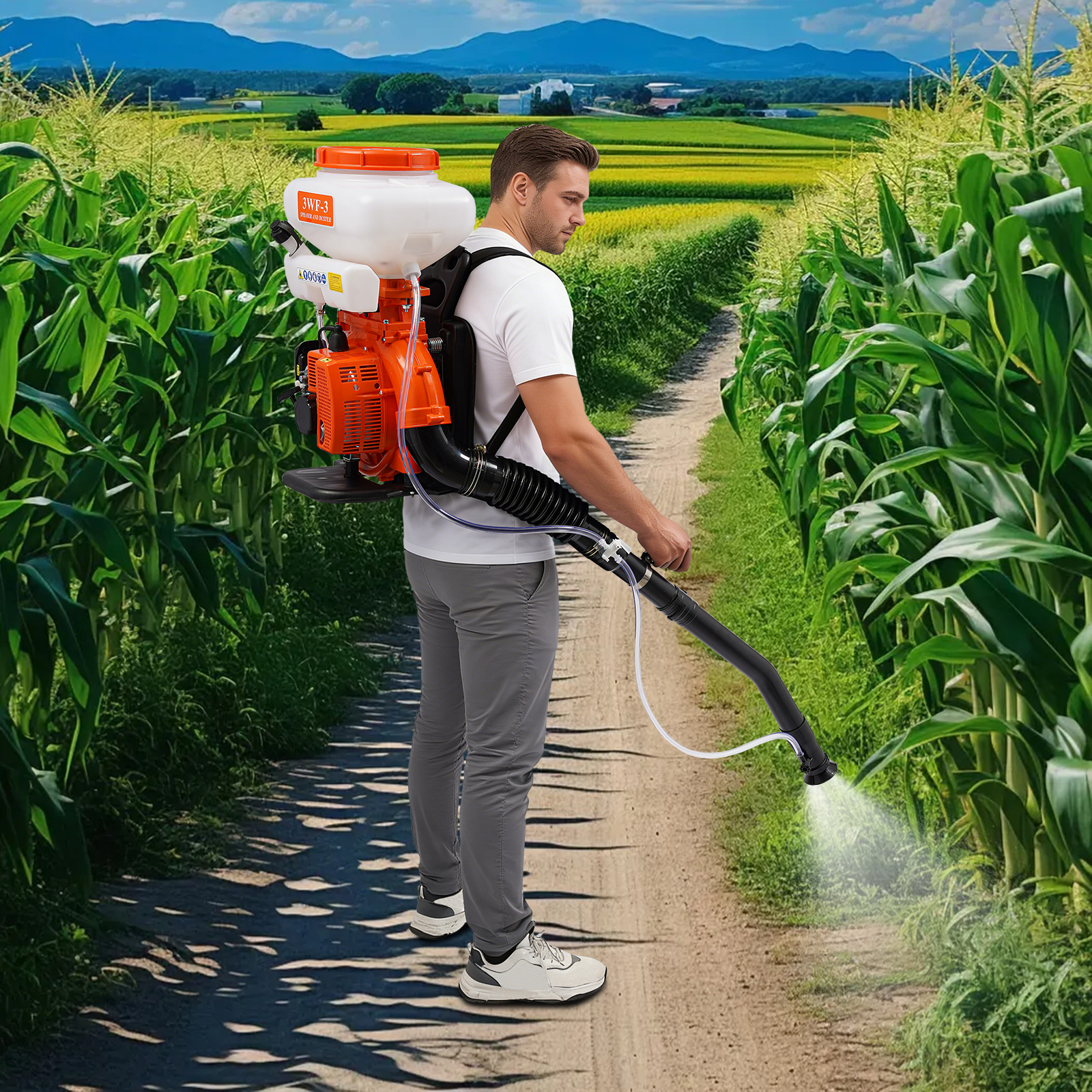 Gas Powered Backpack Sprayer 4 - Crop Sprayer Backpack recensie en prijs